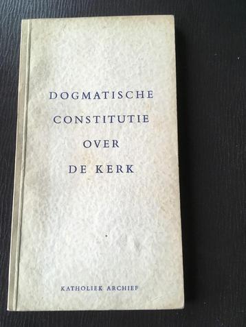 Dogmatische constitutie over de kerk beschikbaar voor biedingen