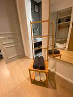 Bamboe badkamer handdoekhouder + zitplaats, Huis en Inrichting, Ophalen, Zo goed als nieuw