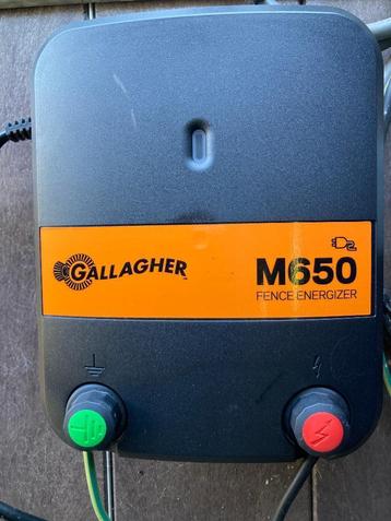 Gallagher M650 - stroomapparaat - schrikdraad beschikbaar voor biedingen