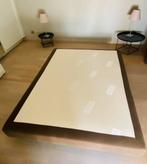 Boxspring 140 REVOR, Huis en Inrichting, Slaapkamer | Boxsprings, Ophalen, Bruin, Tweepersoons, 140 cm