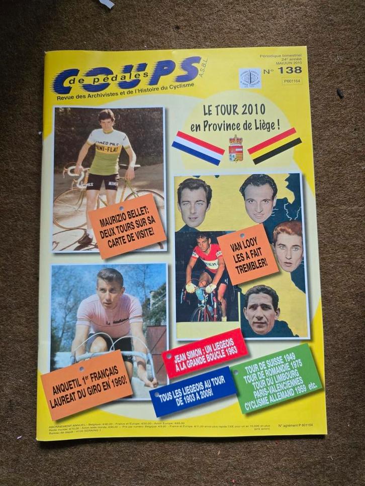 Revues coups de pédales, Verzamelen, Tijdschriften, Kranten en Knipsels, Krant, Ophalen of Verzenden