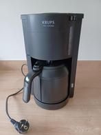 Koffiezetmachine Krups, Afneembaar waterreservoir, Gebruikt, Koffiemachine, Gemalen koffie