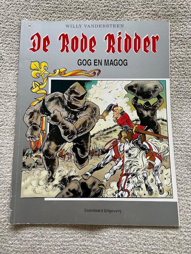De rode ridder | 206. Gog en Magog, Boeken, Stripverhalen, Gelezen, Eén stripboek, Verzenden