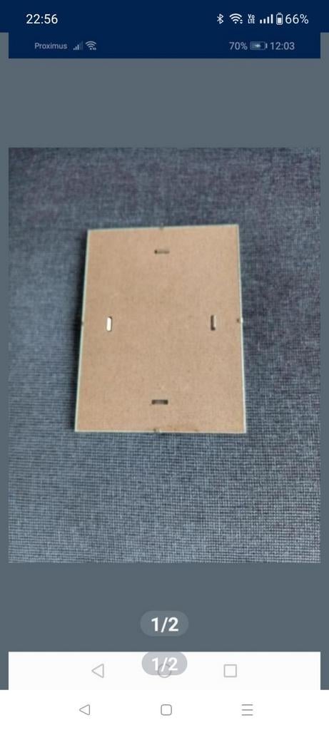 Cadre photo en verre, TV, Hi-fi & Vidéo, Photo | Cadres photo, Enlèvement, Comme neuf