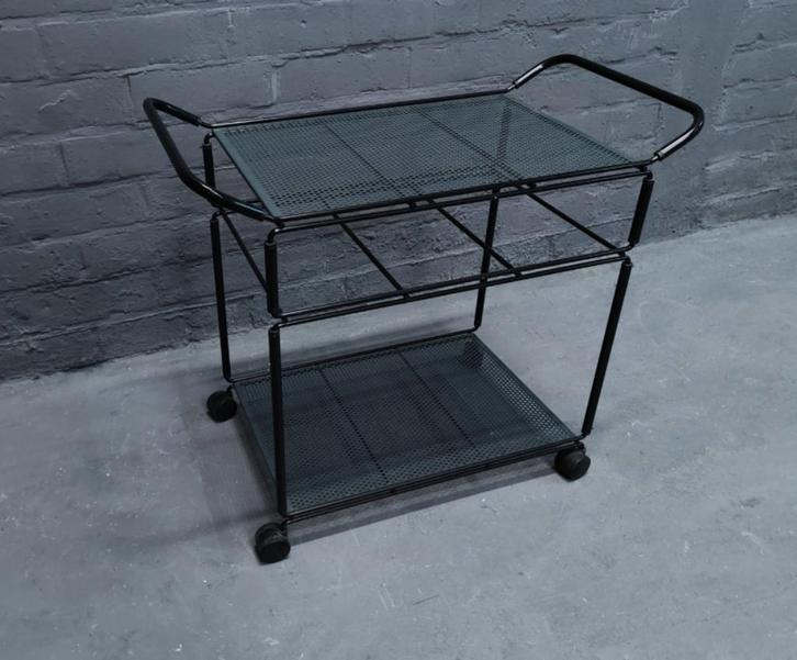 Ikea - Niels Gammelgaard - Serving trolley - Kri -, Huis en Inrichting, Tafels | Sidetables, Gebruikt, Metaal, Ophalen of Verzenden