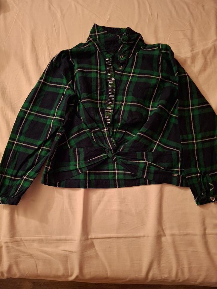 geruit hemd mayoral maat 140, Kinderen en Baby's, Kinderkleding | Maat 140, Zo goed als nieuw, Meisje, Overhemd of Blouse, Ophalen of Verzenden