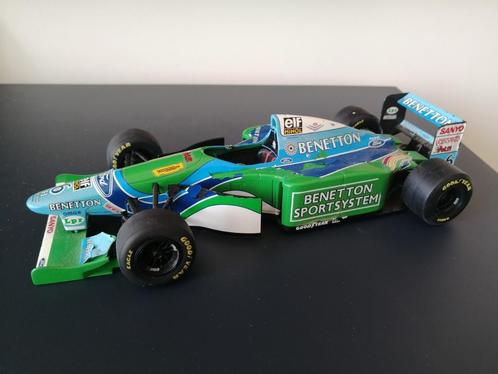 Paul's Modelart Benetton-Ford B194 Jos Verstappen uit 1994, Hobby en Vrije tijd, Modelauto's | 1:18, Zo goed als nieuw, Ophalen of Verzenden