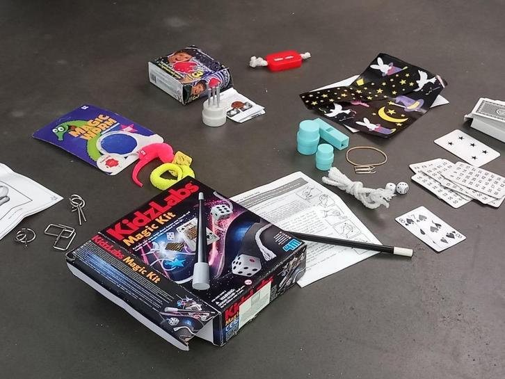 Verschillende goochelsets, Kinderen en Baby's, Speelgoed | Educatief en Creatief, Gebruikt, Ontdekken, Ophalen of Verzenden