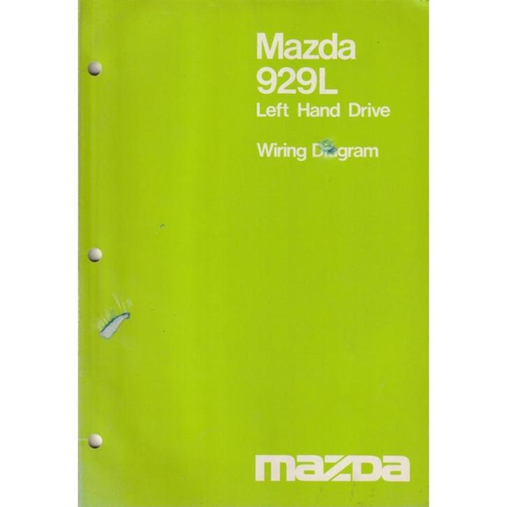 Mazda 929L, Boeken, Auto's | Boeken, Gelezen, Mazda, Ophalen of Verzenden