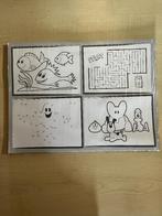 Placemats om in te kleuren, Ophalen of Verzenden, Nieuw