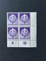 Duitse postzegels 1942 - Wehrkampftage der SA (4-block), Envoi, Empire allemand, Non oblitéré