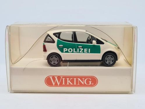 police Mercedes Benz Classe A - Wiking 1:87, Hobby & Loisirs créatifs, Voitures miniatures | 1:87, Comme neuf, Voiture, Wiking