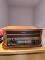 Roadster cassette, CD, platenspeler, Audio, Tv en Foto, Radio's, Ophalen of Verzenden, Zo goed als nieuw, Radio