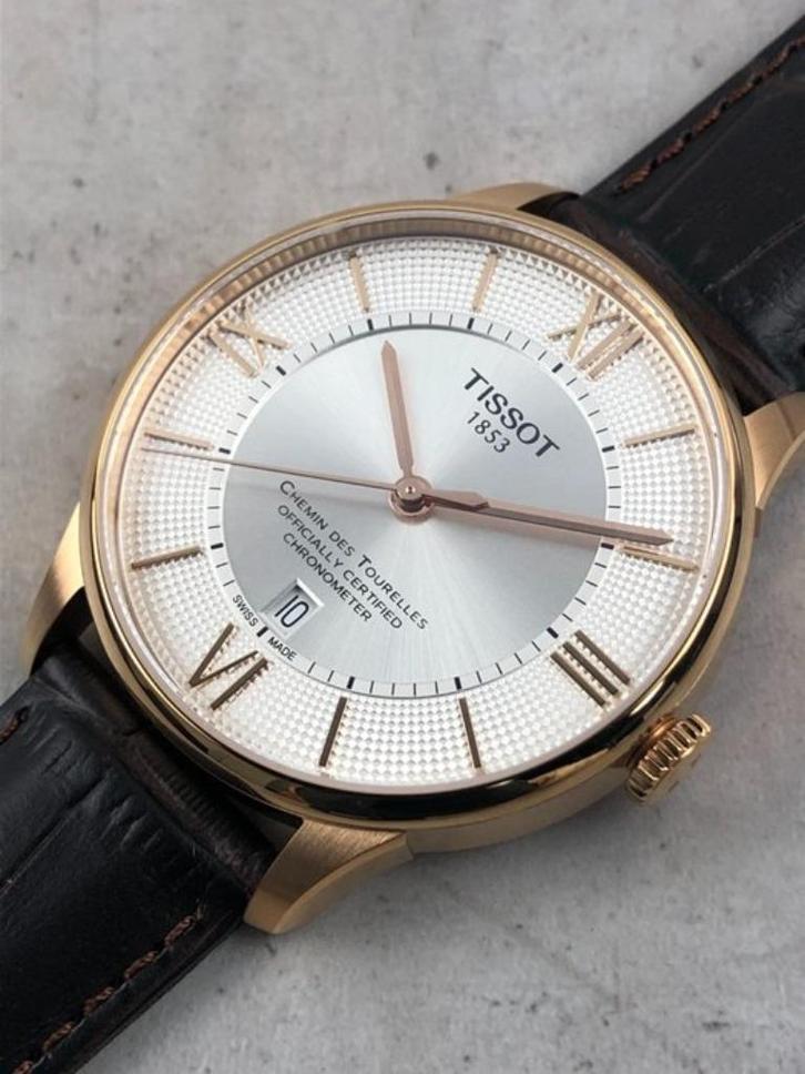 Tissot Chemin Des Tourelles Powermatic 80, Handtassen en Accessoires, Horloges | Heren, Nieuw, Polshorloge, Overige merken, Overige materialen