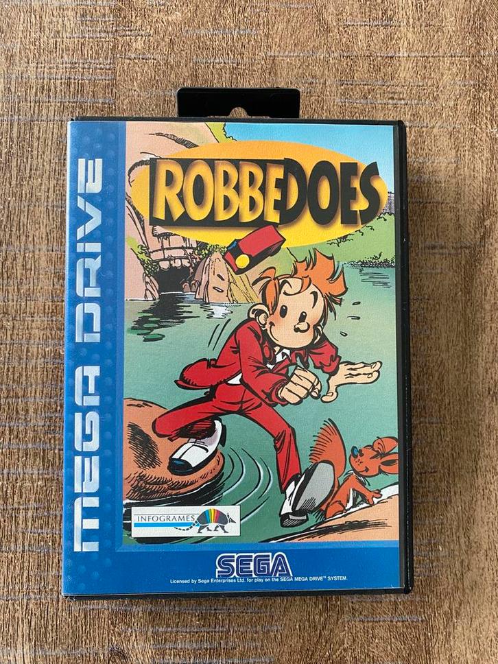 Robbedoes Spirou Sega, Games en Spelcomputers, Games | Sega, Zo goed als nieuw, Mega Drive, 1 speler, Ophalen of Verzenden