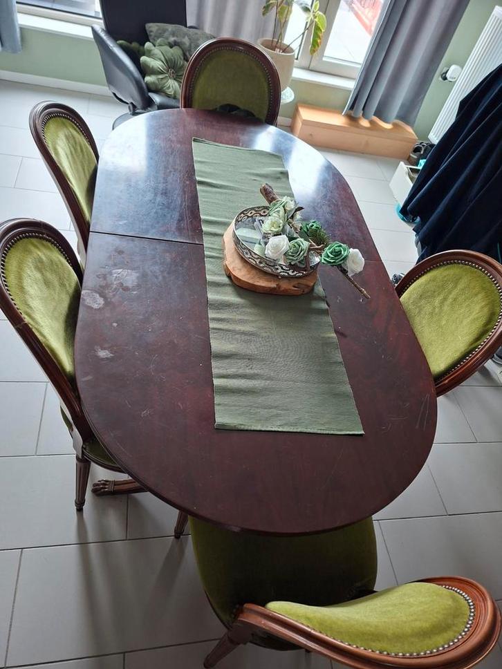 Uitschuifbare eettafel, Maison & Meubles, Tables | Tables à manger, Utilisé, 50 à 100 cm, 150 à 200 cm, Cinq personnes ou plus