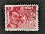 Albanie 1959 - Frédéric Joliot-Curie, Ophalen of Verzenden, Overige landen, Gestempeld