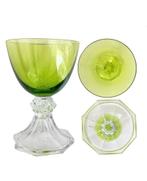 Val St Lambert “Yale” glazen (10st)., Antiek en Kunst, Ophalen