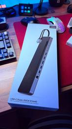 Dock Satechi USB-C – Compatible MacBook et Windows, Computers en Software, Dockingstations, Ophalen of Verzenden, Zo goed als nieuw