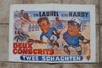 filmaffiche Laurel and Hardy twee schachten filmposter, Verzamelen, Posters, Rechthoekig Liggend, Ophalen of Verzenden, Zo goed als nieuw