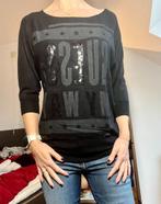 Guess T-shirt met 3/4e mouwen, Kleding | Dames, Guess, Zwart, Ophalen of Verzenden, Zo goed als nieuw