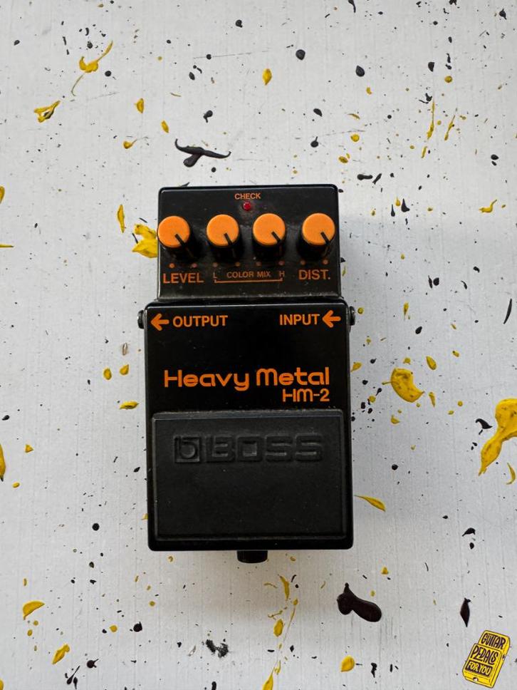Boss HM-2 Heavy Metal Mit, Musique & Instruments, Effets, Utilisé, Distortion, Overdrive ou Fuzz, Enlèvement ou Envoi