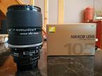 Nikon AF DC-Nikkor 105mm F/2 D, Audio, Tv en Foto, Ophalen of Verzenden, Zo goed als nieuw