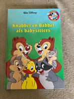 Boekje Disney Boekenclub  : Knabbel en babbel als babysitter, Disney, Jongen of Meisje, Ophalen of Verzenden, Sprookjes