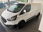 Ford Transit Custom TRAIL L2 FULL OPTION LEDER 29700+BTW, Auto's, Gebruikt, 4 cilinders, Wit, Leder