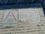 tapis laine tissé main Kaleen 240x170 marine, 150 à 200 cm, Rectangulaire, Bleu, Envoi