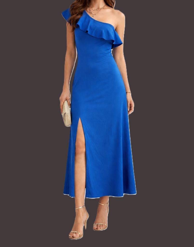 robe Van Der Rock taille 36/38, Vêtements | Femmes, Robes, Comme neuf, Taille 36 (S), Bleu, Sous le genou, Enlèvement ou Envoi