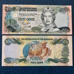 Bahamas - 1/2 Dollar 2001 - Pick 68 - UNC, Timbres & Monnaies, Billets de banque | Océanie, Enlèvement ou Envoi, Billets en vrac