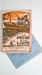 La Pêche à la ligne, R. Marchand P. Boucher 1923 + Pub 1932, Enlèvement ou Envoi, R. Marchand & P. Boucher