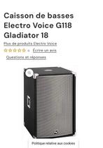 G118 Electro Voice Woofer, Ophalen, Zo goed als nieuw