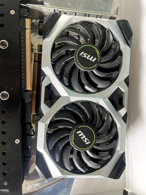 PC Onderdelen (moederbord,  + CPU + cooler + 2 GPU's, + PSU), Computers en Software, Videokaarten, Gebruikt, Nvidia, Overige typen
