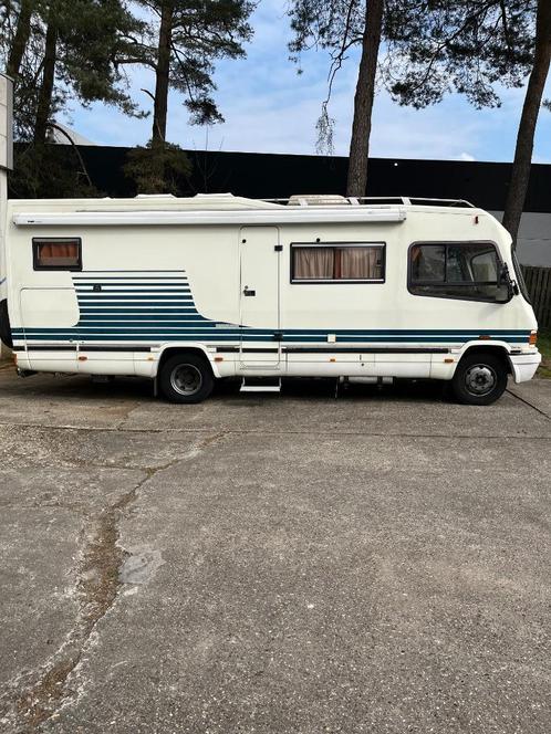 MOBILHOME MERCEDES 814 D "PRACHTIGE STAAT", Caravans en Kamperen, Mobilhomes, Particulier, Integraal, tot en met 4, Mercedes-Benz