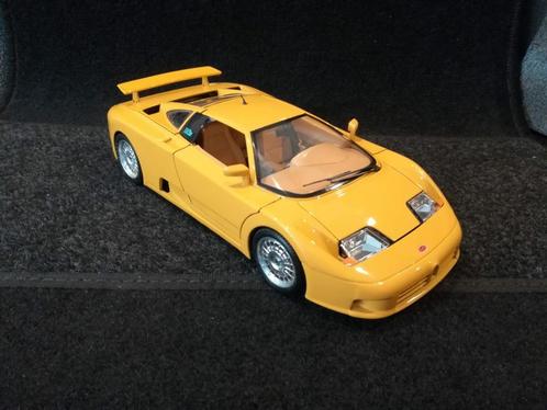 Bugatti EB 110 - 1991 - Burago - 1:18, Hobby en Vrije tijd, Modelauto's | 1:18, Zo goed als nieuw, Auto, Burago, Ophalen of Verzenden