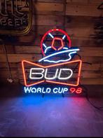 Bud world cup neon, Verzamelen, Zo goed als nieuw, Ophalen, Lichtbak of (neon) lamp
