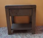 Nachtkastje hout met lade - goede staat, Huis en Inrichting, Ophalen, Zo goed als nieuw, 45 tot 65 cm, Minder dan 55 cm