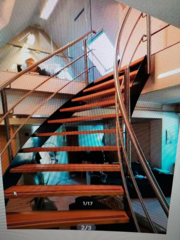 trap, Doe-het-zelf en Bouw, Ladders en Trappen, Zo goed als nieuw, Trap, 2 tot 4 meter, Ophalen