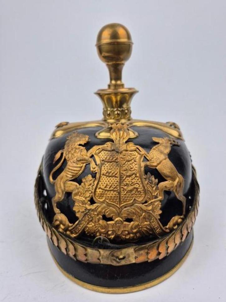 Pickelhaube, pinhelm Württemberg Artillerie WO1,WW1, Verzamelen, Militaria | Algemeen, Helm of Baret, Verzenden