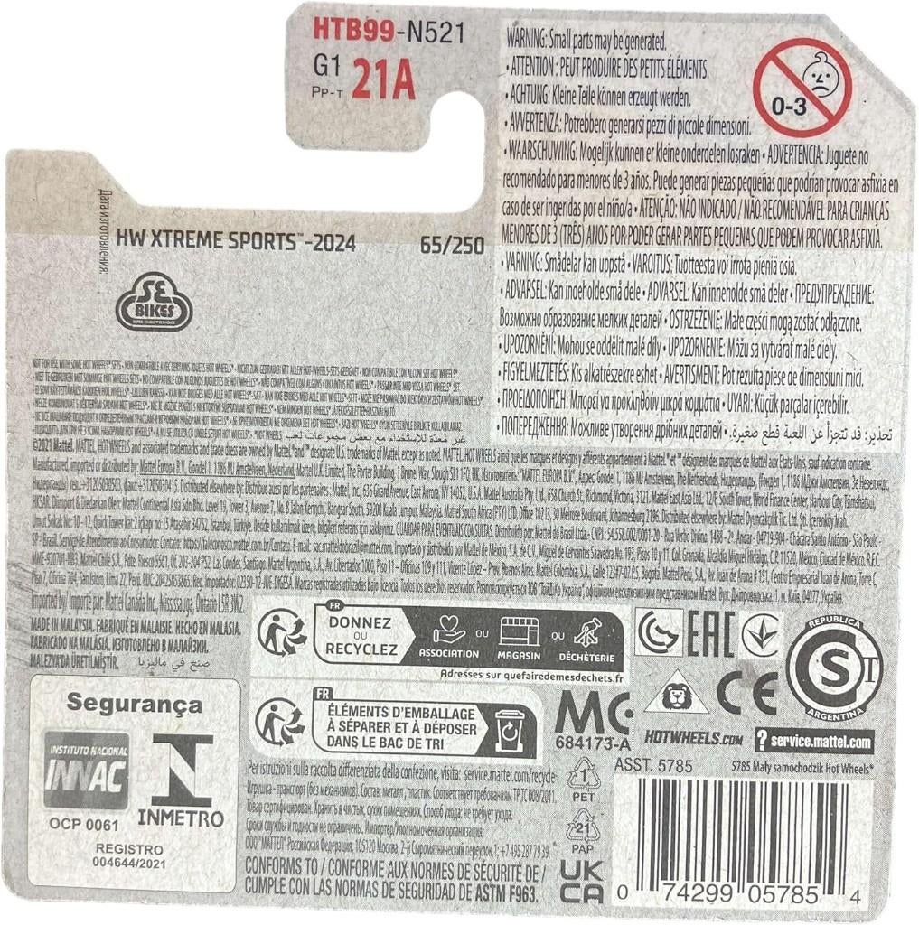 Hot Wheels - HW Xtreme Sports - Surfin' School Bus - 1:64, 333 Continental Boulevard, El Segundo, CA 90245, United States, Nieuw