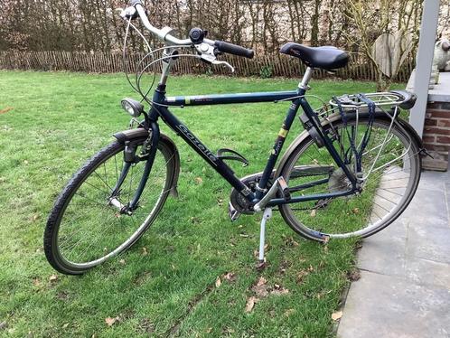 Herenfiets Gazelle Cayo Track & Trail Hybride, Fietsen en Brommers, Fietsen | Heren | Herenfietsen, Gebruikt, Gazelle, Versnellingen