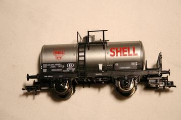 Fleischmann 542603B K (HO,DC) Ketelwagen SHELL NMBS / SNCB beschikbaar voor biedingen