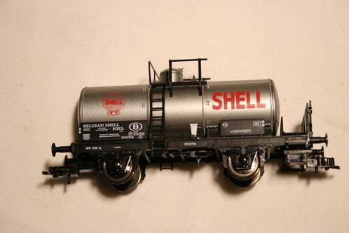 Fleischmann 542603B K (HO,DC) Ketelwagen SHELL NMBS / SNCB, Hobby en Vrije tijd, Modeltreinen | H0, Zo goed als nieuw, Wagon, Gelijkstroom