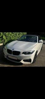 Mooie en nette bmw 218 cabriolet te koop, Auto's, Automaat, Achterwielaandrijving, Wit, Leder