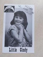 fotokaart zangeresje Little Cindy, Verzamelen, Muziek, Artiesten en Beroemdheden, Verzenden