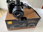 NIKON D70 spiegelreflexcamera met accessoires, Audio, Tv en Foto, Fotocamera's Digitaal, Ophalen, Gebruikt, Spiegelreflex, 4 t/m 7 keer