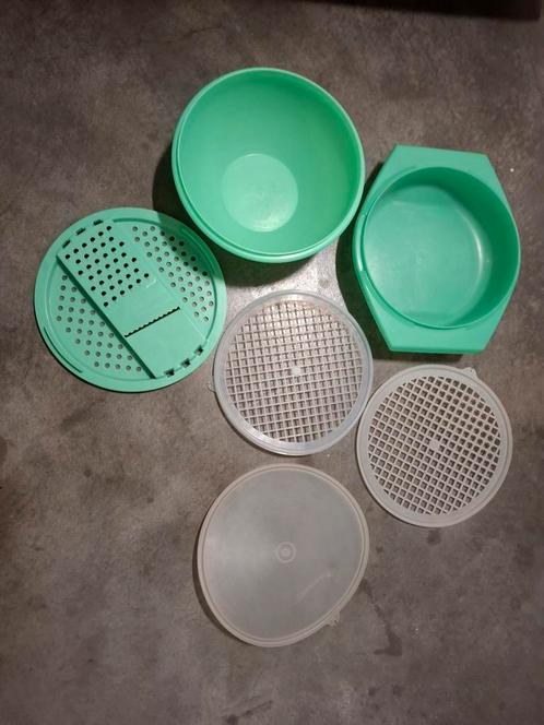 1 assortiment van 5-delige Tupperware-set, Huis en Inrichting, Keuken | Tupperware, Gebruikt, Ophalen