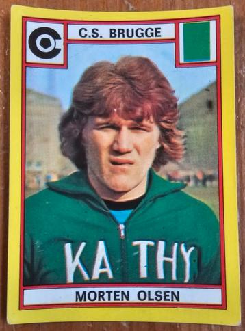 Panini Football 75 nr 109 Morten Olsen ongebruikt! beschikbaar voor biedingen